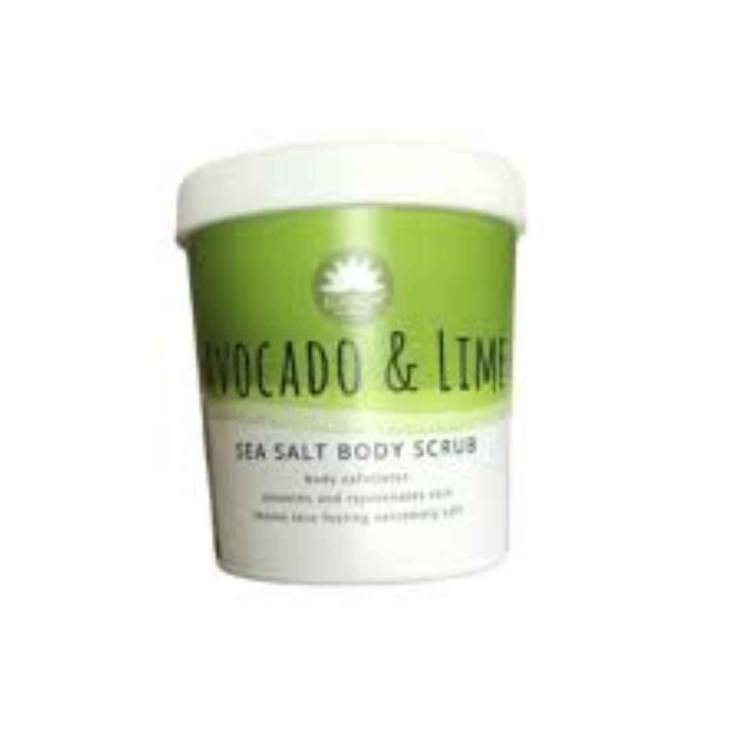 ELYSIUM SEA SALT AVOCADO N LIME B/SCRUB 200G